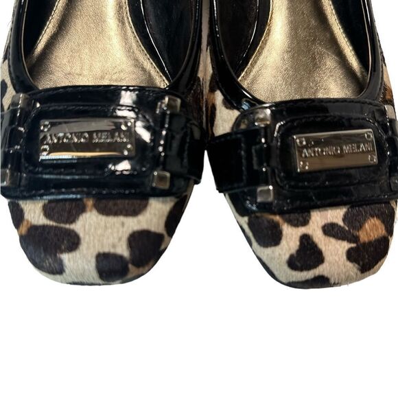 NWOT Antonio Melani Leopard Print Shoes7.5 - Picture 5 of 8